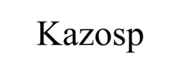 Mark drawing for KAZOSP