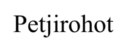 Mark drawing for PETJIROHOT