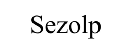 Mark drawing for SEZOLP