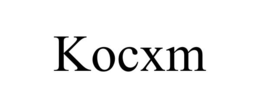 Mark drawing for KOCXM