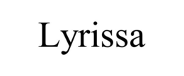 Mark drawing for LYRISSA