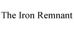 Mark drawing for THE IRON REMNANT