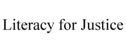 Mark drawing for LITERACY FOR JUSTICE