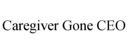 Mark drawing for CAREGIVER GONE CEO