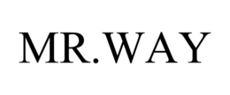 Mark drawing for MR.WAY