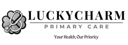 Mark drawing for LUCKYCHARM PRIMARY CARE YOUR HEALTH, OUR PRIORITY