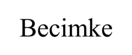 Mark drawing for BECIMKE