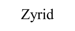 Mark drawing for ZYRID