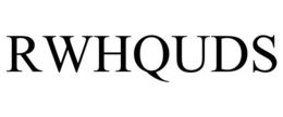 Mark drawing for RWHQUDS