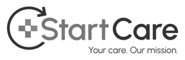 Mark drawing for STARTCARE YOUR CARE. OUR MISSION.