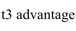 Mark drawing for T3 ADVANTAGE