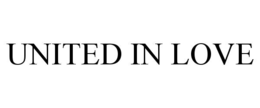 Mark drawing for UNITED IN LOVE