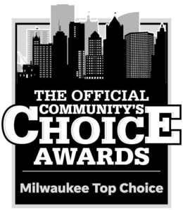 Mark drawing for THE OFFICIAL COMMUNITY'S CHOICE AWARDS MILWAUKEE TOP CHOICE