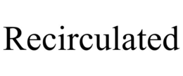 Mark drawing for RECIRCULATED