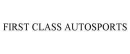 Mark drawing for FIRST CLASS AUTOSPORTS