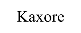 Mark drawing for KAXORE
