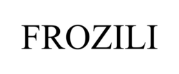 Mark drawing for FROZILI