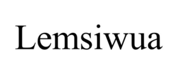 Mark drawing for LEMSIWUA