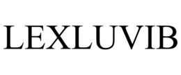 Mark drawing for LEXLUVIB