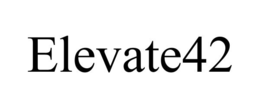 Mark drawing for ELEVATE42