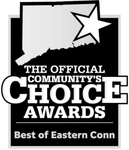 Mark drawing for THE OFFICIAL COMMUNITY'S CHOICE AWARDS BEST OF EASTERN CONN