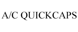 Mark drawing for A/C QUICKCAPS