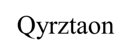 Mark drawing for QYRZTAON