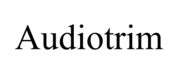 Mark drawing for AUDIOTRIM