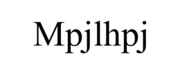 Mark drawing for MPJLHPJ