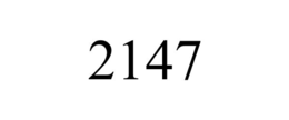 Mark drawing for 2147