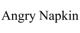 Mark drawing for ANGRY NAPKIN