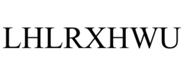 Mark drawing for LHLRXHWU