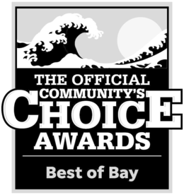 Mark drawing for THE OFFICIAL COMMUNITY'S CHOICE AWARDS BEST OF BAY