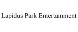 Mark drawing for LAPIDUS PARK ENTERTAINMENT