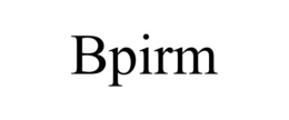 Mark drawing for BPIRM