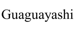 Mark drawing for GUAGUAYASHI
