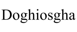 Mark drawing for DOGHIOSGHA