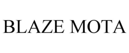 Mark drawing for BLAZE MOTA