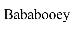 Mark drawing for BABABOOEY