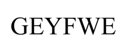 Mark drawing for GEYFWE