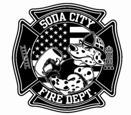 Mark drawing for SODA CITY FIRE DEPT.