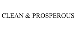 Mark drawing for CLEAN & PROSPEROUS