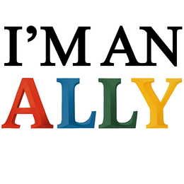 Mark drawing for I'M AN ALLY
