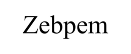Mark drawing for ZEBPEM