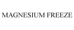 Mark drawing for MAGNESIUM FREEZE