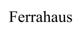 Mark drawing for FERRAHAUS