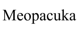 Mark drawing for MEOPACUKA