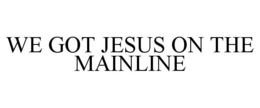 Mark drawing for WE GOT JESUS ON THE MAINLINE