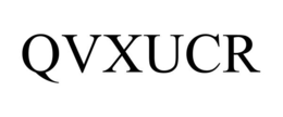 Mark drawing for QVXUCR