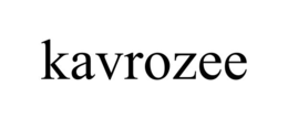 Mark drawing for KAVROZEE